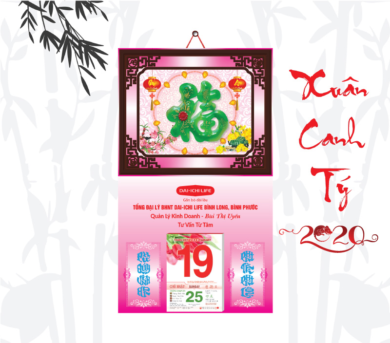 in lịch rẻ nhất Bình Phước